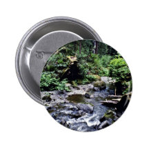 Lost Man Creek - Redwood National Park Pinback Button