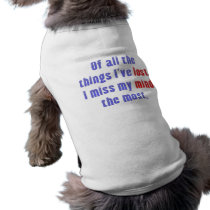 Lost Mind pet clothing