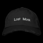 Lost Monk cap embroidered hats