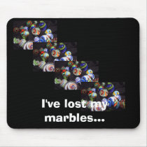 lost my marbles mousepad by SandraTAlexander lost my marbles mousepad