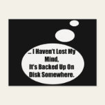 Lost My Mind Talking T-shirts Gifts Post Card