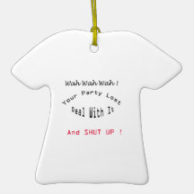 lost party christmas ornaments