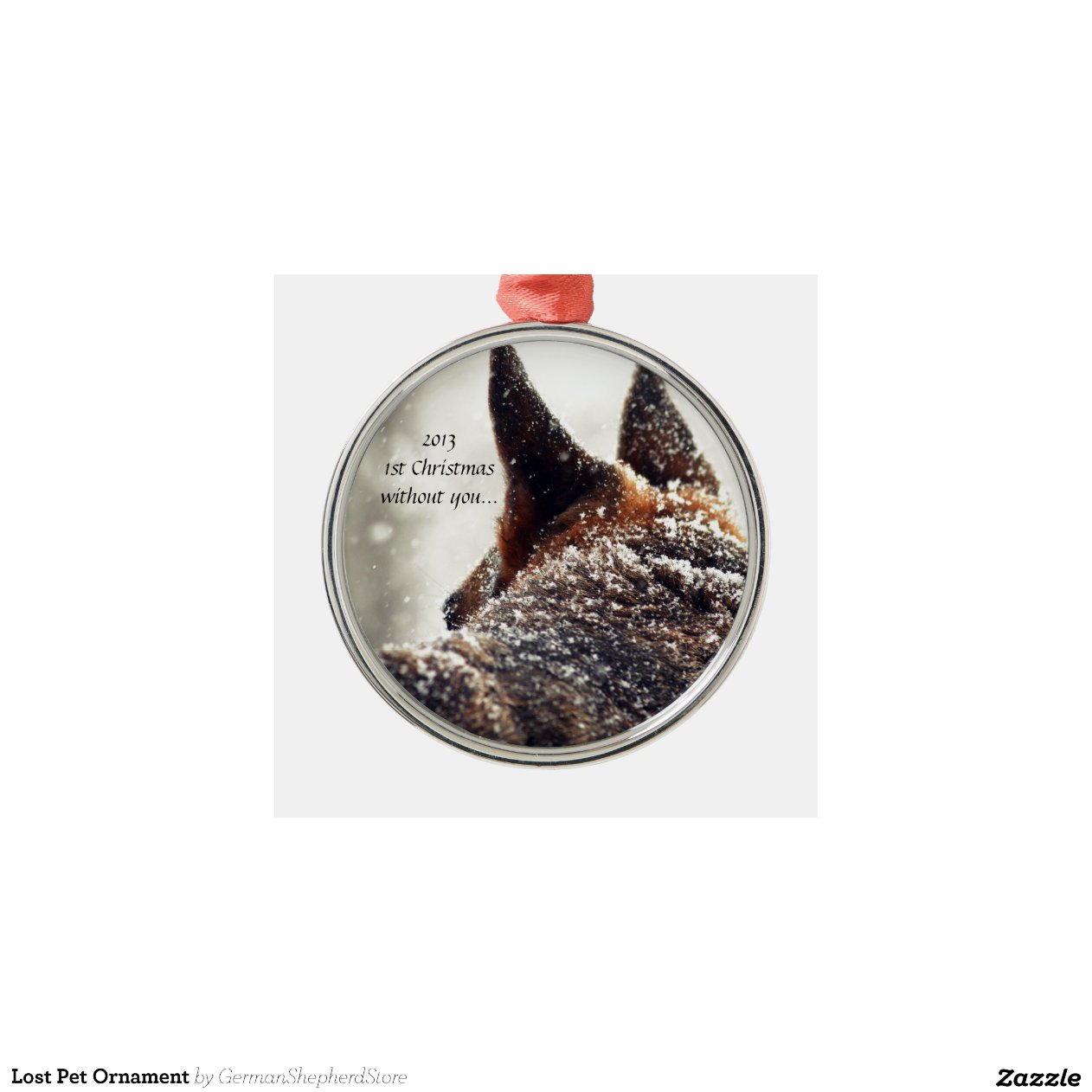 Lost Pet Ornament Zazzle