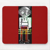 Lost RoBoT mousepads by 3DMOONMAN Lost RoBoT mousepads