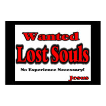 Lost Souls Wanted Poster posters