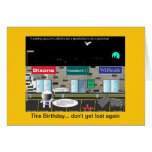 Lost Spaceman Greeting Cards