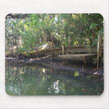 Lost Yello Boat Mouse Pad