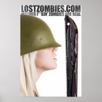 Lost Zombies MFZAR Poster by Jesse Bodas posters