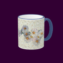 LOT & LOTS of DAISIES by SHARON SHARPE mugs