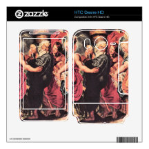 Lot with his family to leave Sodom by Paul Rubens Skins For HTC Desire HD