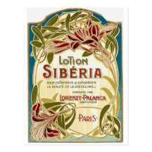 Lotion Siberia Postcard