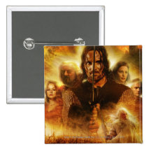 LOTR: ROTK Aragorn Movie Poster Pins