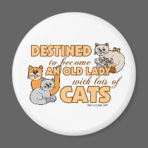 Lots Of Cats magnets