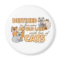 Lots Of Cats magnets