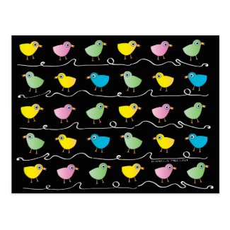 Lots of Chicks Postcard