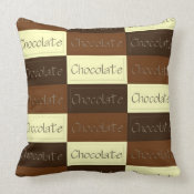 Lots of Chocolate throwpillow