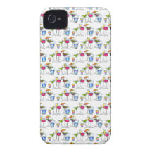 LOTS OF COCKTAIL GLASSES.png iPhone 4 Covers
