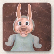 Lots Of Confusion cork coasters