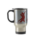 Lots of Dancers - Bright Red Mugs