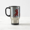 Lots of Dancers - Bright Red Mugs