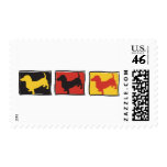 Lots of Doxies postage