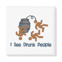 Lots Of Drunk People magnets