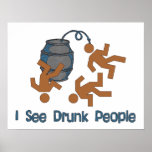 Lots Of Drunk People Print
