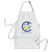 Lots of Fish in the "C" aprons by Artful_Animalz Lots of Fish in the "C" aprons