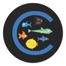 Lots of Fish in the "C" stickers