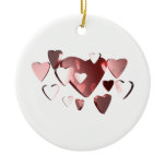Lots of Hearts by Leslie Harlow ornaments
