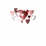 Lots of Hearts by Leslie Harlow t-shirts