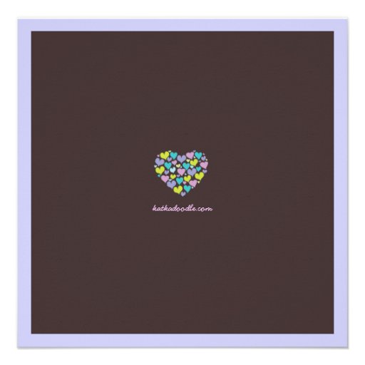 Lots of Hearts Couples Wedding Shower Invitation