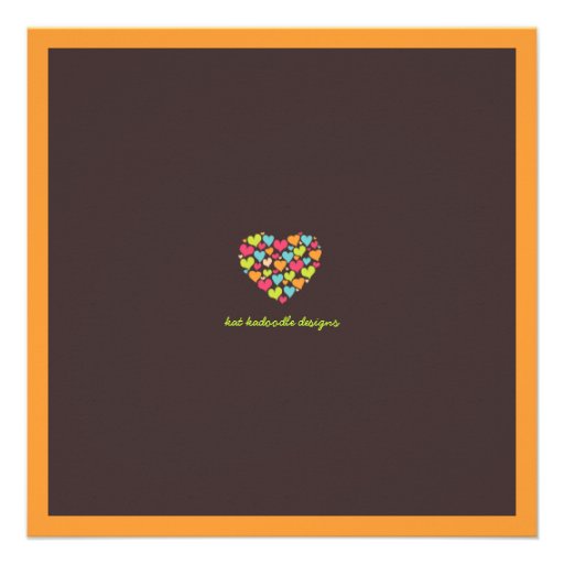 Lots of Hearts Couples Wedding Shower Invitation