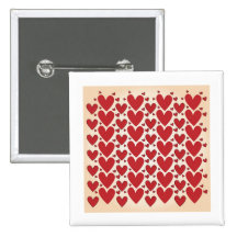 "Lots of Hearts" Design Pin