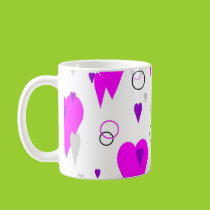 "Lots of hearts" mug mugs