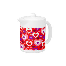 Lots of Hearts Teapot