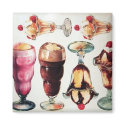 lots of ice cream sundaes magnets