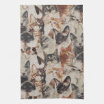 Lots of Kitties Kitchen Towel