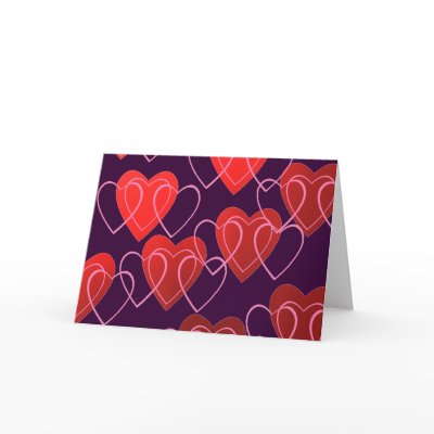 stock photo : Red love heart with ink splat and drop shadow and outline