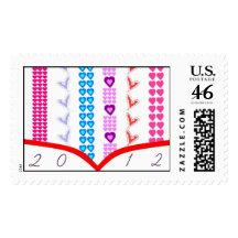 Lots of Love Postage Stamp