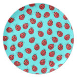 Lots of Lucky Ladybugs Plate