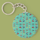 Lots of Retro Cars Key Chains