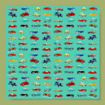 Lots of Retro Cars Print