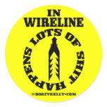 Lots Of Shit Happens In Wireline,Sticker,Oil,Gas