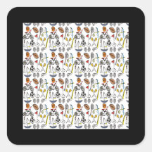 Lots of Sports Stickers