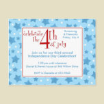 Lots of Stars Invitation postcards