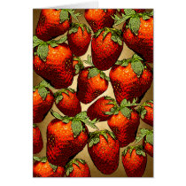 Lots of Strawberries Card