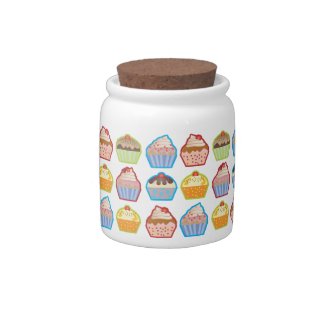Lotsa Cupcakes Candy Jar