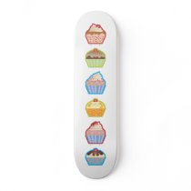 Lotsa Cupcakes Plain Skateboard