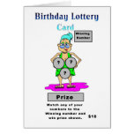 Lottery Birthday Card